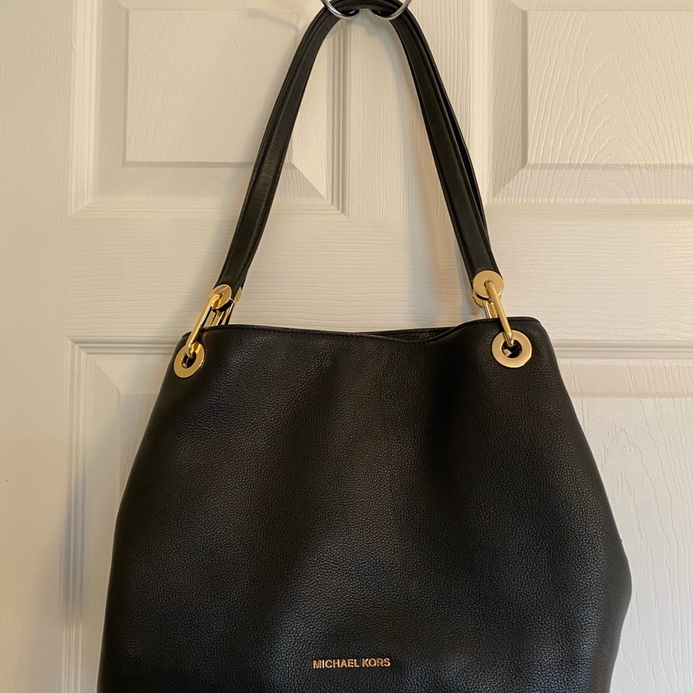 Michael Kors Handbag Black Leather - Picture 3 of 11